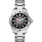 Ball State Men's TAG Heuer Steel Automatic Aquaracer with Black Dial Shot #2