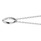 Ball State Monica Rich Kosann Poesy Ring Necklace in Silver Shot #3