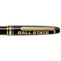 Ball State Montblanc Meisterstück Classique Ballpoint Pen in Gold Shot #2