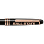 Ball State Montblanc Meisterstück Classique Ballpoint Pen in Red Gold Shot #2
