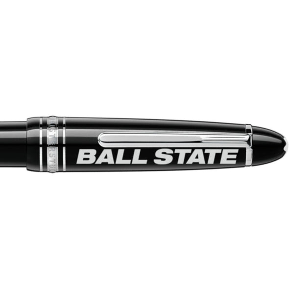 Ball State Montblanc Meisterstück LeGrand Ballpoint Pen in Platinum Shot #2