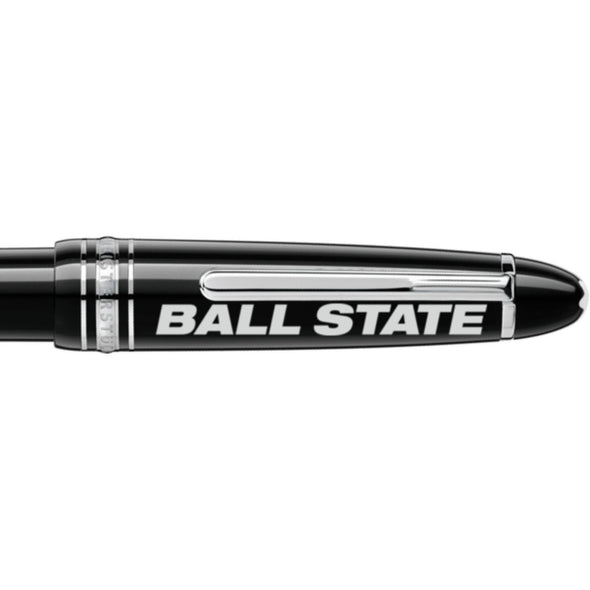 Ball State Montblanc Meisterstück LeGrand Ballpoint Pen in Platinum Shot #2