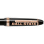 Ball State Montblanc Meisterstück LeGrand Ballpoint Pen in Red Gold Shot #2