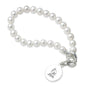 Ball State Pearl Bracelet with Sterling Silver Charm Shot #1
