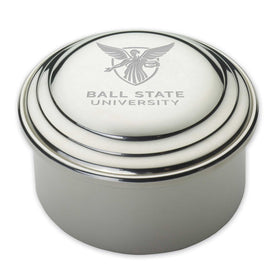 Ball State Pewter Keepsake Box Shot #1