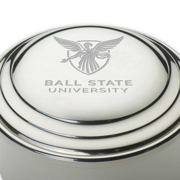 Ball State Pewter Keepsake Box Shot #2