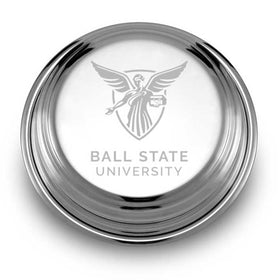 Ball State Pewter Paperweight Shot #1
