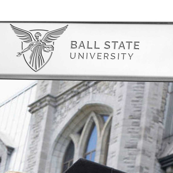 Ball State Polished Pewter 8x10 Picture Frame Shot #2
