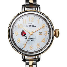 Ball State Shinola Watch, The Birdy 34 mm MOP Dial Shot #1