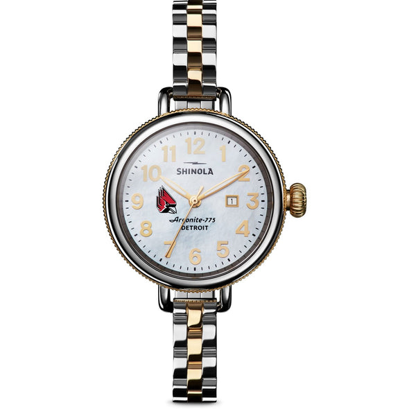 Ball State Shinola Watch, The Birdy 34 mm MOP Dial Shot #2