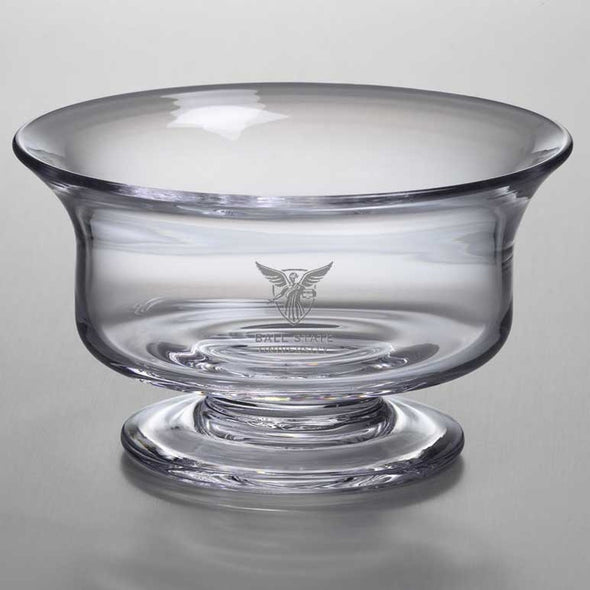Ball State Simon Pearce Glass Revere Bowl Med Shot #1
