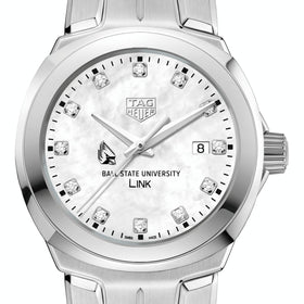 Ball State TAG Heuer Diamond Dial LINK for Women Shot #1