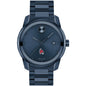 Ball State University Men's Movado BOLD Blue Ion with Date Window Shot #2