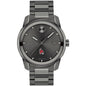 Ball State University Men's Movado BOLD Gunmetal Grey with Date Window Shot #2