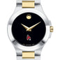 Ball State Women's Movado Collection Two-Tone Watch with Black Dial Shot #1