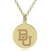 Baylor 14K Gold Pendant & Chain