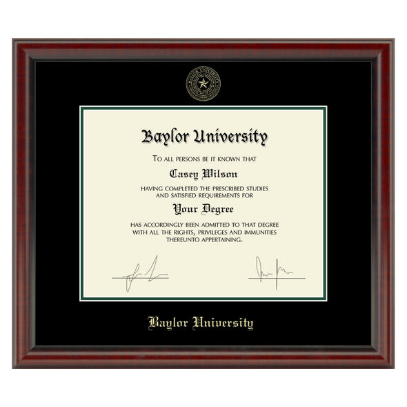 Baylor Diploma Frame - Fidelitas Shot #1