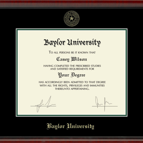 Baylor Diploma Frame - Fidelitas Shot #2