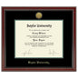 Baylor Diploma Frame - Gold Medallion Shot #1