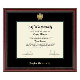 Baylor Diploma Frame - Gold Medallion Shot #1
