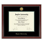Baylor Diploma Frame - Gold Medallion Shot #1