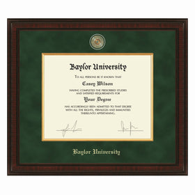 Baylor Excelsior Diploma Frame Shot #1