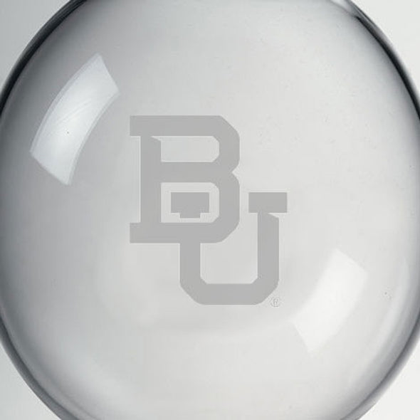 Baylor Glass Ornament by Simon Pearce Shot #2