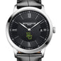 Baylor Men's Baume et Mercier 40mm Classima Quartz Watch with Black Dial & Black Leather Strap Shot #1