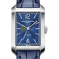 Baylor Men's Baume et Mercier 43X27mm Hampton Automatic Watch with Blue Dial & Blue Leather Strap Shot #1