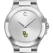 Baylor Men's Movado Collection Stainless Steel Watch with Silver Dial