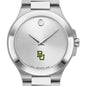 Baylor Men's Movado Collection Stainless Steel Watch with Silver Dial Shot #1