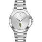 Baylor Men's Movado Collection Stainless Steel Watch with Silver Dial Shot #2