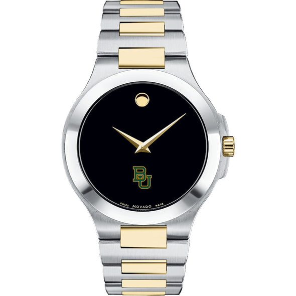 Baylor Men&#39;s Movado Collection Two-Tone Watch with Black Dial Shot #2