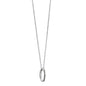 Baylor Monica Rich Kosann "Carpe Diem" Poesy Ring Necklace in Silver Shot #2