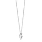 Baylor Monica Rich Kosann Poesy Ring Necklace in Silver Shot #2