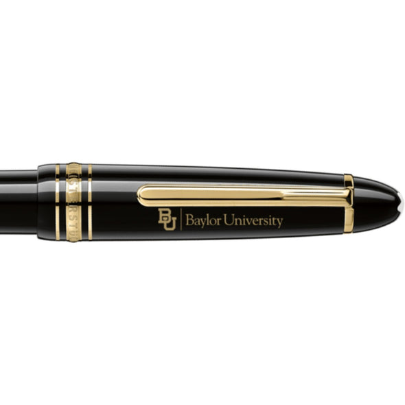 Baylor Montblanc Meisterstück Midsize Ballpoint Pen in Gold Shot #2