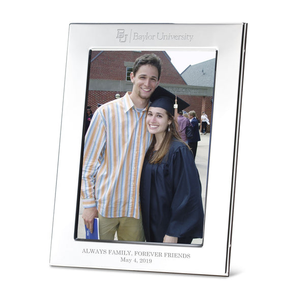 Baylor Polished Pewter 5x7 Picture Frame Shot #1