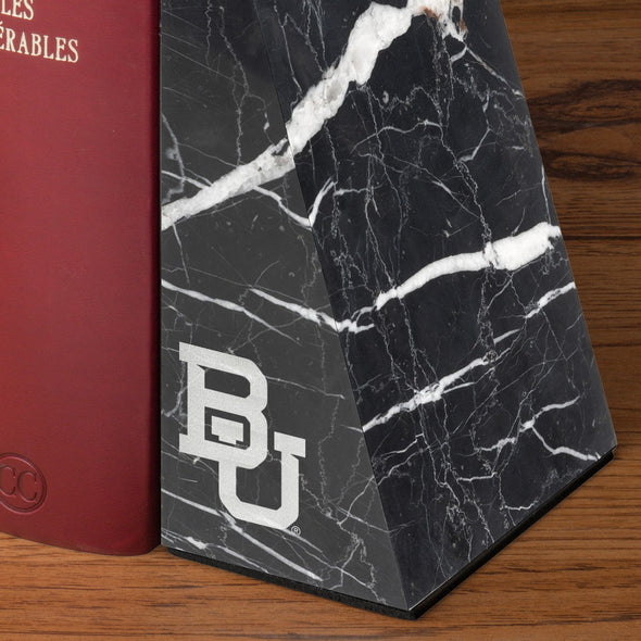 Baylor University Marble Bookends by M.LaHart Shot #3