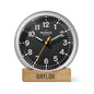 Baylor University Shinola Desk Clock, The Runwell with Black Dial at M.LaHart & Co. Shot #1