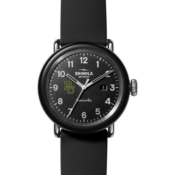 Baylor University Shinola Watch, The Detrola 43mm Black Dial at M.LaHart &amp; Co. Shot #2