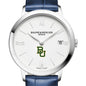 Baylor Women's Baume et Mercier 36.5mm Classima Watch with White Dial & Blue Leather Strap Shot #1