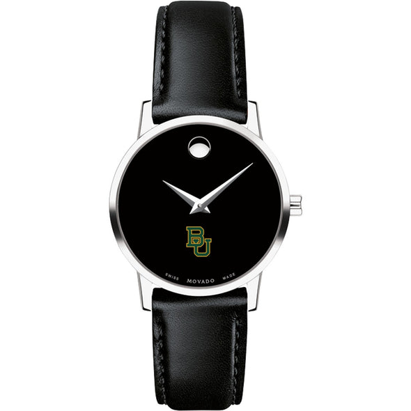 Baylor Women&#39;s Movado Museum with Leather Strap Shot #2