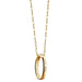 BC Monica Rich Kosann "Carpe Diem" Poesy Ring Necklace Gold