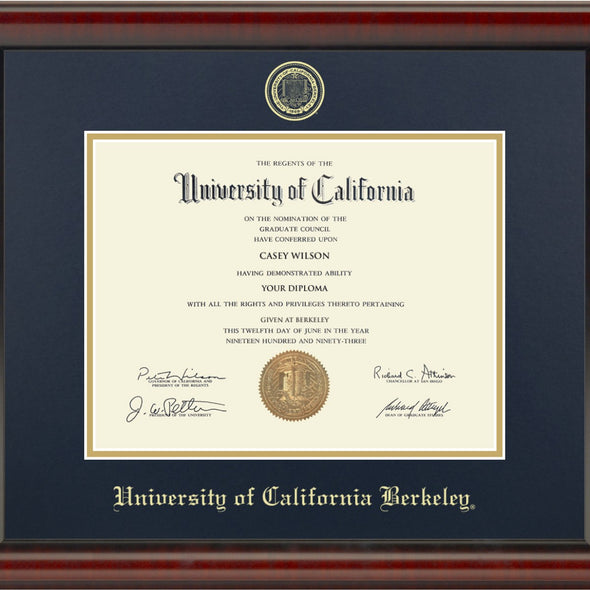 Berkeley Diploma Frame - Fidelitas Shot #2