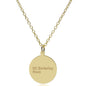 Berkeley Haas 18K Gold Pendant & Chain Shot #2