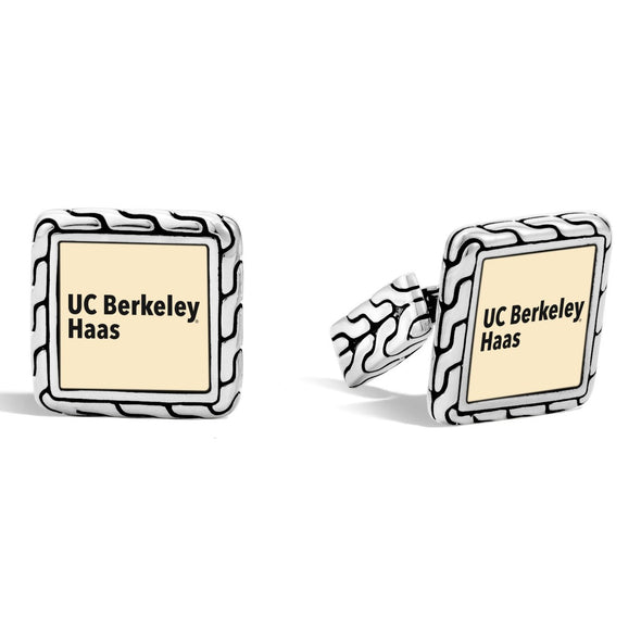 Berkeley Haas Cufflinks by John Hardy with 18K Gold Shot #2