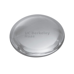 Berkeley Haas Glass Dome Paperweight by Simon Pearce Shot #1