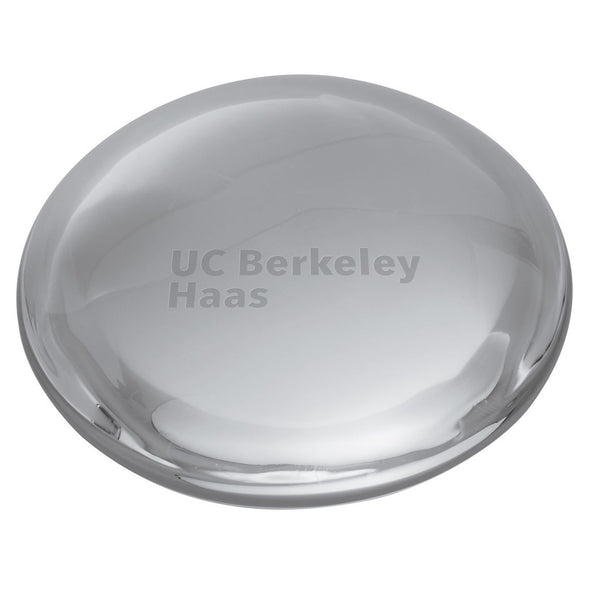 Berkeley Haas Glass Dome Paperweight by Simon Pearce Shot #2