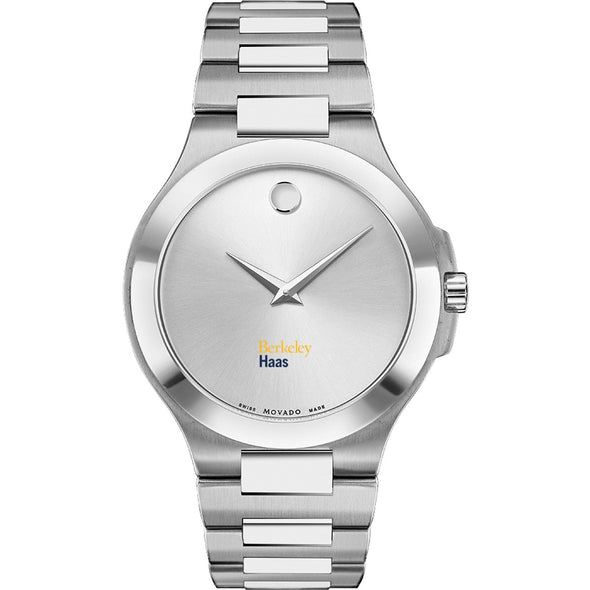 Berkeley Haas Men&#39;s Movado Collection Stainless Steel Watch with Silver Dial Shot #2
