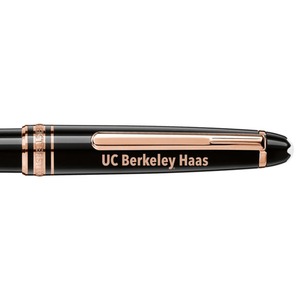 Berkeley Haas Montblanc Meisterstück Classique Ballpoint Pen in Red Gold Shot #2